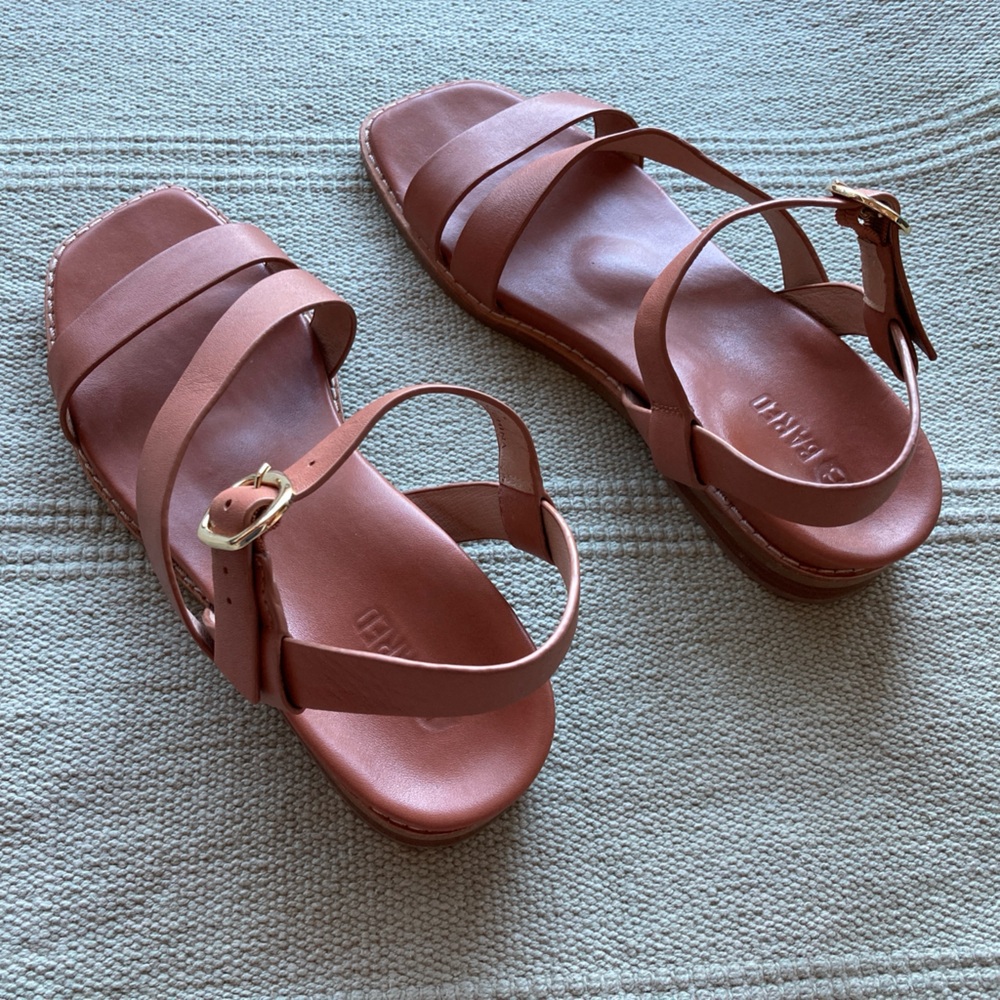 Bared Leather and Plant Women’s Twite Strappy Sandals 6-6.5 (36) - Picture 10 of 12